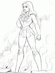 Download and print these free supergirl coloring pages for free. Supergirl 1 Coloring Page Free Printable Coloring Pages For Kids