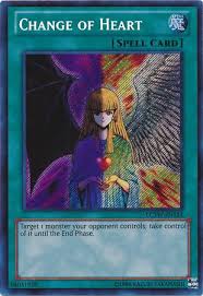 Shot Through The Heart And You Re To Blame Yugioh The Card Game Change Of Heart Holo Yugioh Card Yugioh Yugioh Cards Change Of Heart