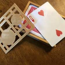 Watch the 3d tutorial called how to make a playing card created by j011. Playing Card Holder 3d Models Stlfinder