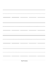 I love cute letter papers and illustrated greeting cards and colorful notebooks and everything papery and lovely. Printable Writing Paper For Handwriting For Preschool To Early Elementary