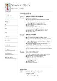 Browse our database of 1,500+ resume examples and samples written by real professionals who got hired by the world's top employers. Mechanical Engineer Cv Example Mechanical Engineer Resume Engineering Resume Cv Examples
