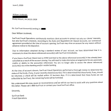 When closing a bank account, it's likely that your bank will require a written request to do so. Casey Their Bank Cited Fraud Situation In Account Snafu Latest Headlines Roanoke Com