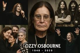 Heavy metal star Ozzy Osbourne has died aged 76, just weeks after reuniting  with his Black Sabbath bandmates and performing a huge farewell concert for  fans. In a statement, his family said: "