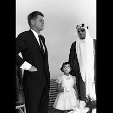 Zamaaan Jfk And King Saud With His Daughter Princess Celebrities Arabian People Royal Crown Jewels