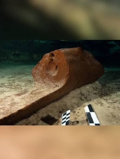 The seven foot (2.15 meter) wooden canoe was discovered in 2021 about 15  feet (4.6 meters) below the surface of a freshwater cenote near Chichén  Itzá in Mexico's Yucatán Peninsula. Remarkably well