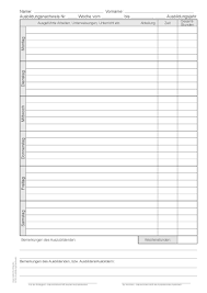 17 aussergewohnlich tagesbericht vorlage 11. Berichtsheft Ausbildungsnachweise Als Block Fur 1 Jahr Tagliche Eintragungen Montag Samstag Pro Woche 1 Seite Mit Sichthefter 4260094451027 Amazon Com Books