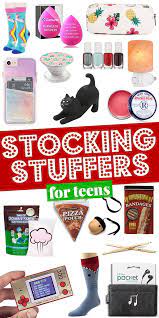 Find over 100+ of the best free stockings images. 75 Stocking Stuffers For Teens Stocking Fillers Yellowblissroad Com Stocking Stuffers For Girls Diy Stocking Stuffers Teenager Stocking Stuffers