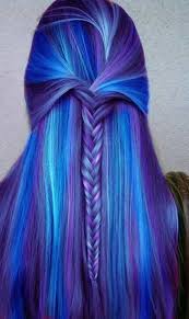 Don't expect to walk into a salon with a color in mind and when you shake out your hair and it's that perfect badass shade of purple, green, blue, pink, you name it, you'll feel like angels came down and. 44 Incredible Blue And Purple Hair Ideas That Will Blow Your Mind