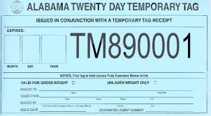 The illinois department of public safety issues license plates to vehicle i still have not received my license plates. Temporary Tags Alabama Department Of Revenue