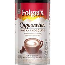 May 10, 2019 · hot chocolate, special drinks, tea, cold drinks like cold coffee and ice blends, sandwiches and other supplementary foods are some of the variety of costa coffee. Amazon Com Folgers Cappuccino Mocha Chocolate Instant Coffee Beverage Mix 16 Ounces Pack Of 6 Instant Coffee Grocery Gourmet Food