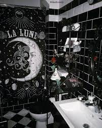 Pin By Destiny Corey On Baths Nd Beds Gothic Bathroom Decor Goth Home Decor Gothic Room