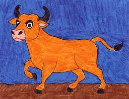 It is kinda our specialty! How To Draw An Ox Art Projects For Kids