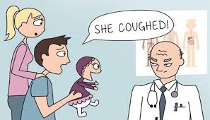 Parents sometimes need to lie to get their kids to behave. Mom S Hilarious Cartoons Nail What It S Like To Be A New Parent