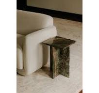 Moe's Home Collection Blair Accent Table Rainforest Green Marble Stone
