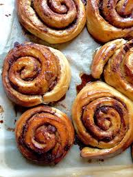 Chocolate And Cinnamon Buns Recipe Delicious Magazine Recipe Cinnamon Buns Food Cinnamon Bun Recipe