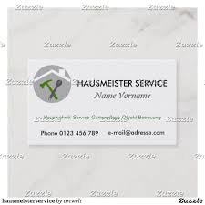 Hausmeisterservice Visitenkarte Zazzle De In 2020 Hausmeisterservice Visitenkarten Hausmeister