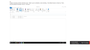 Outlook Calendar Default Settings For Show As And Microsoft Community