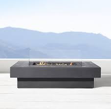 Makena Natural Gas Rectangular Fire Table Fire Table Rectangular Gas Fire Pit Fire Table Propane
