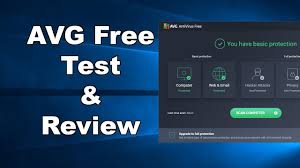 Avg Free Antivirus Test Review 2019 Antivirus Security Review Youtube