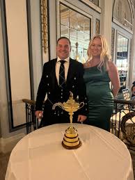 When the Ryder Cup is in Scotland you rock the traditional Scottish Kilt My  girls were beautiful and always make me look good!