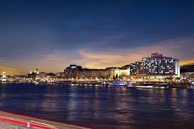There are water fountains all over the city, and they're safe, clean, and free to use. The Danube River And Buda From The Pest Side Of Budapest Review Of Budapest Marriott Hotel Budapest Hungary Tripadvisor