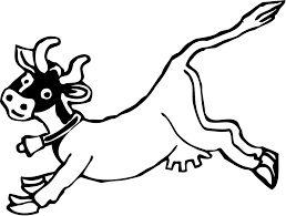 The printable mustang coloring pages have classic convertible as well as the modern shelby edition images. Cow Jumping Coloring Pages Clipart Full Size Clipart 1238119 Pinclipart