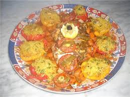 Pin By Sanama On Food Recipe Moroccan Food Stuffed Peppers Traditional Food