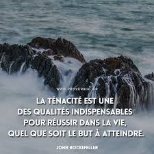 La ténacité est une des qualités... - Proverbes & Citations | Facebook