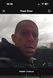 Who is the person knocking