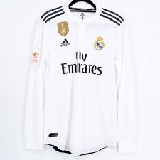 The season is widely described as one of the worst seasons in the club's modern history. 2018 19 Real Madrid Home Shirt 28 Vinicius Jr Match Worn Kitroom Football