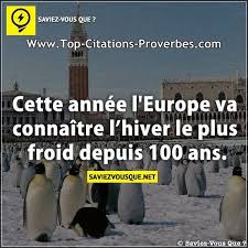 Pas vraiment de quoi se réjouir. Cette Annee L Europe Va Connaitre L Hiver Le Plus Froid Depuis 100 Ans
