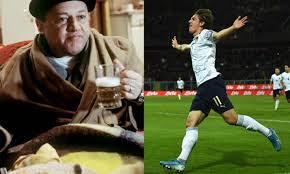43 anni fa esatti usciva al cinema 'fantozzi': Inghilterra Italia Al Ristorante Cosi Fantozzi Birra Ed Ripiegata Fantozzi Partita Di Calcio Italia Inghilterra
