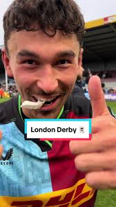 This one feels good 🤩 #coyq #harlequins #rugby #harlequinsrugby #quins  #london #derby