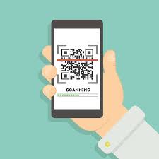 Select an image witn qr, barcode or datamatrix code on your computer or phone and then click ok button at the bottom of this page to start processing. Qr Code Mit Dem Smartphone Scannen Mobile Scan App Zum Online Lesen Von Informationen Uber Orte Oder Produkte Lizenzfrei Nutzbare Vektorgrafiken Clip Arts Illustrationen Image 70266172