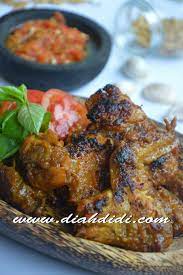 Diah Didi S Kitchen Ayam Bakar Bumbu Opor Resep Ayam Resep Masakan Makan Malam