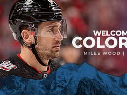 Avalanche Signs Miles Wood