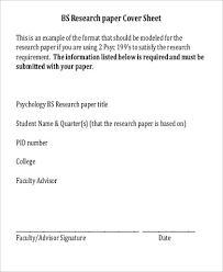 15 college paper format sample paystub. Free 7 Sample Cover Page For Research Paper Templates In Ms Word Pdf