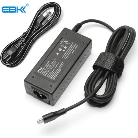 Usb Type C 45W Chromebook Charger Fit for HP Chromebook 14 14A G5 14-ca061dx 14-ca020nr 14-ca060nr 14-ca043cl 14-ca052wm 14-ca051wm X360 11A 11 G6 EE