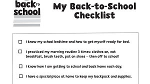 Watch this ppmd webinar for helpful tips . Back To School Checklist Kids Coloring Pages Pbs Kids For Parents