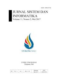 Sambutan rektor institut teknologi dan bisnis (itb) stikom bali; Vol 11 No 2 2017 Jurnal Sistem Dan Informatika Jsi