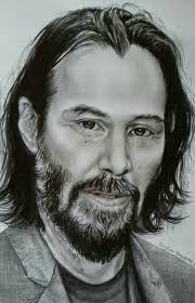 Pencil Drawing of Robin Williams by an Artist