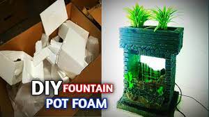 Ide Kreatif Air Terjun Mini Styrofoam Youtube