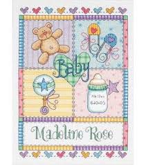 What kind of fabric is in birth record cross stitch kit? Boy Or Girl Baby Cross Stitch Patterns Cross Stitch Baby Cross Stitch