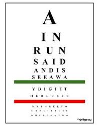 Sight Word Eye Chart Freebie Sight Words First Grade