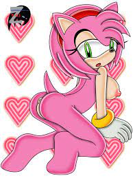 Nude Cute Amy Rose x3 by ZetaR02 - Fanart Central