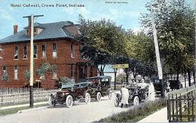Hotel Cadwell Circa 1920 Crown Point Indiana Crown Point Crown Point Indiana Indiana