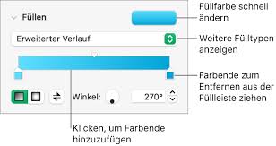 Fullen Von Objekten Mit Einer Farbe Oder Einem Bild In Numbers Auf Dem Mac Apple Support