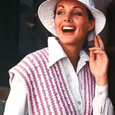 Womans Vest Pattern Crochet PDF Textured Sweater Vest Diamonds Vintage  Instant Download LADIES SIZE 12