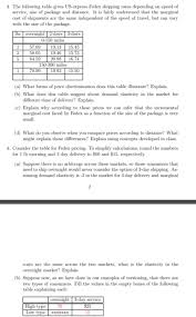 Order forms & labels extra services pricing & fees. 3 The Following Table Gives Us Express Fedex Chegg Com