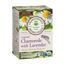 Traditional Medicinals Organic Chamomile With Lavender Herbal Tea 16ct In 2021 Lavender Tea Herbalism Medicinal Tea